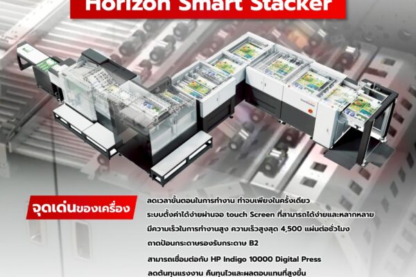 เครื่องตัดอัจฉริยะ ‘Horizon Smart Stacker’